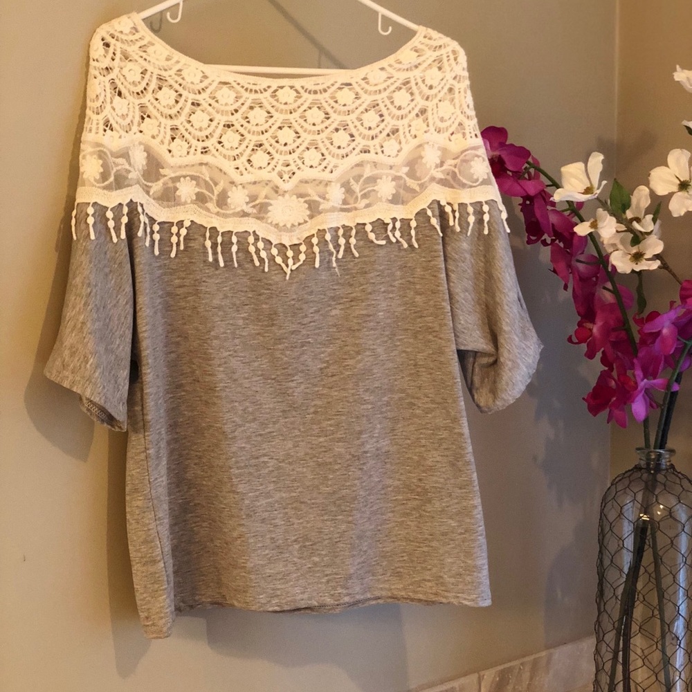 Boutique grey shirt